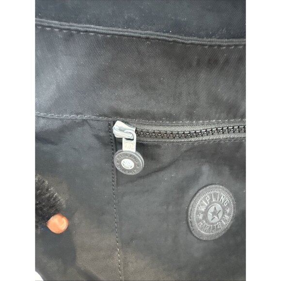 Kipling Black Nylon Bailey Rare Crossbody Bag - Picture 5 of 16